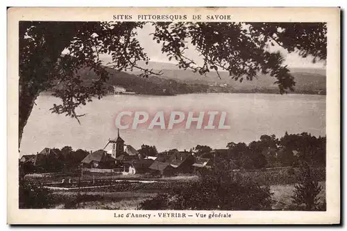 Lac d&#39Annency - Veyrier - Vue Generale - Cartes postales