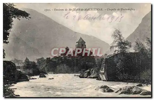 Environs de St Jean de Maurienne - La Chapelle - Ansichtskarte AK