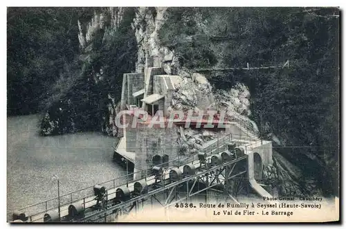 Seyssel - Route de Rumilly - Val de Fier - Barrage - Cartes postales