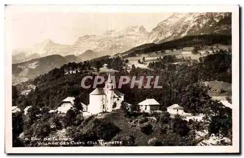 Environs de Thones - Village des Clefs et la Tournette - Ansichtskarte AK