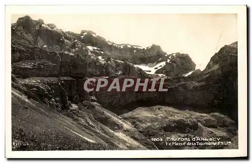 Environs d&#39Annency - Massif de la Tournette - Ansichtskarte AK