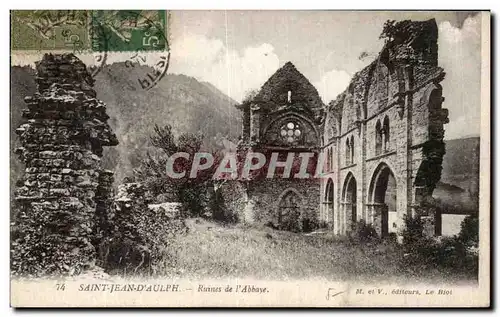 Saint Jean d&#39Aulph - Ruines de l&#39Abbaye - Cartes postales