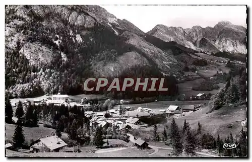 Abondance - Vue Generale et le Mont Chauffe - Ansichtskarte AK