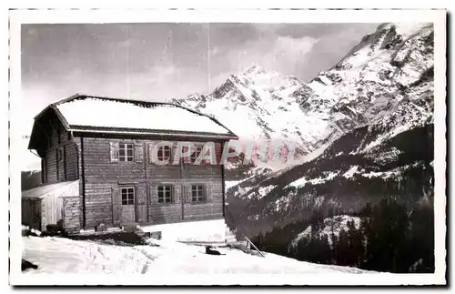 Les Contamines en hiver - Val Montjoie - Ansichtskarte AK