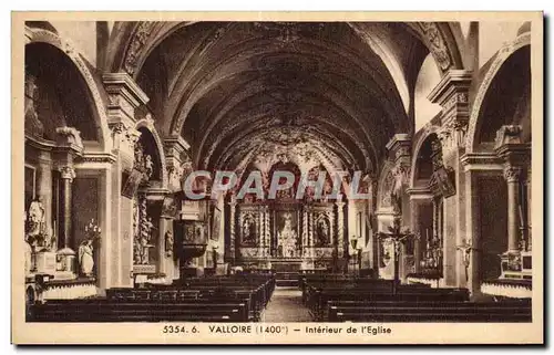 Valloire - Interieur de l&#39Eglise - Cartes postales
