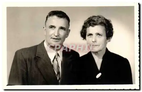 CARTE PHOTO Fantaisie - Proud Couple - Ansichtskarte AK