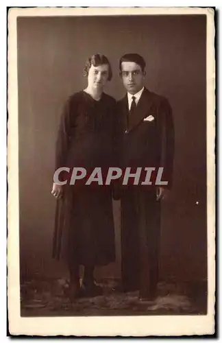 CARTE PHOTO Fantaisie - Couple - Cartes postales