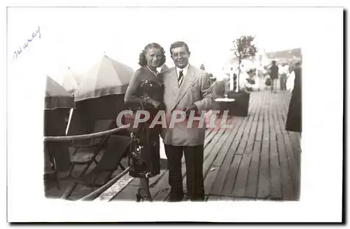 CARTE PHOTO Fantaisie - Happy Couple - Cartes postales