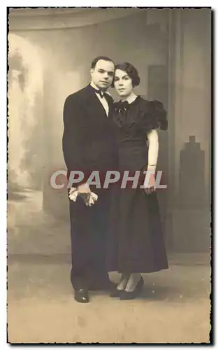 CARTE PHOTO Fantaisie - Close Couple - Ansichtskarte AK