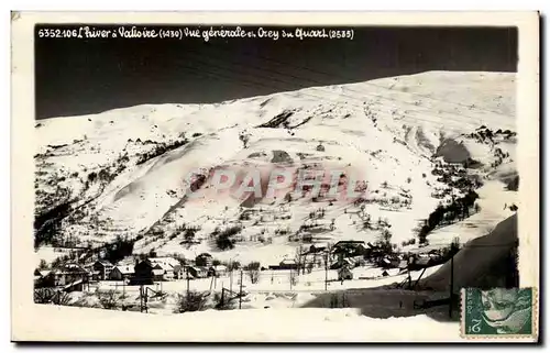 Cartes postales moderne L&#39hiver a Valloire Vue generale Crey du Quartz