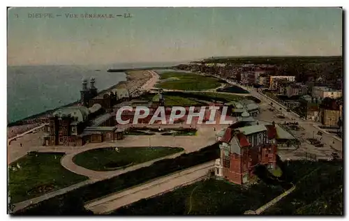 Cartes postales Dieppe Vue generale