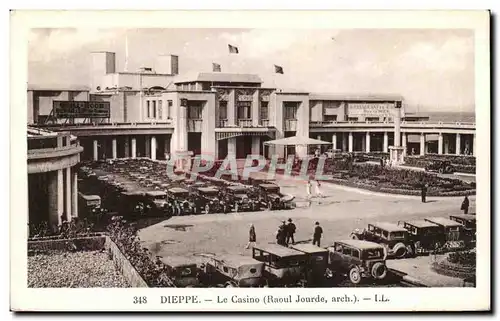 Cartes postales Dieppe Le casino (Raoul Jourde)