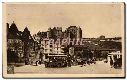 Ansichtskarte AK Dieppe Les tourelles et le vieux chateau