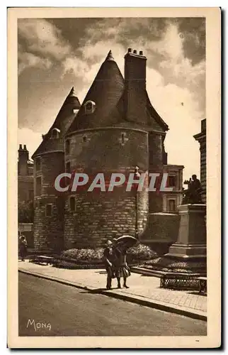 Cartes postales Dieppe Les tourelles Le chateau