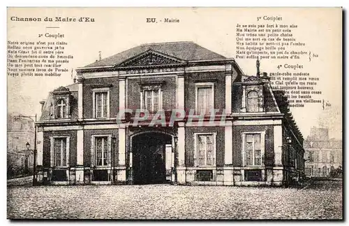 Cartes postales Eu La mairie