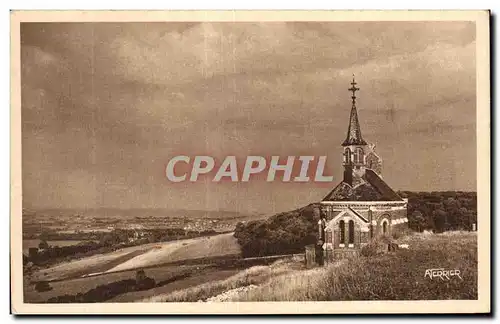 Ansichtskarte AK Eu La vallee et la mer Vue de la chapelle Saint Laurent