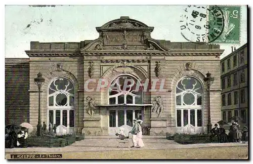 Cartes postales Dieppe Le theatre