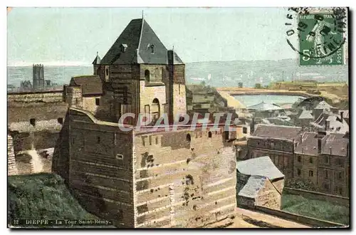 Cartes postales Dieppe La tour Saint Remy