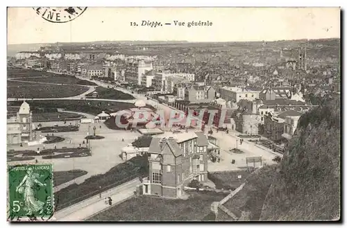 Cartes postales Dieppe Vue generale