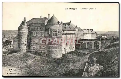 Ansichtskarte AK Dieppe Le vieux chateau