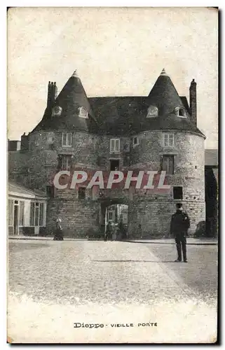 Cartes postales Dieppe Vieille porte