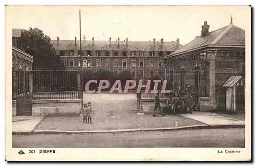 Cartes postales Dieppe La caserne