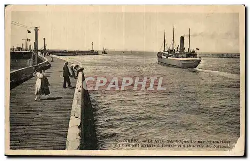 Cartes postales Dieppe La jetee