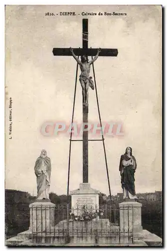 Dieppe - Calvaire de Bon Secours - Ansichtskarte AK