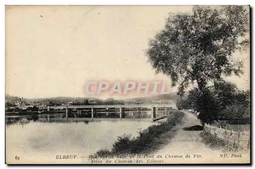 Elbeuf - Pont du Chemin de Fer - Cartes postales