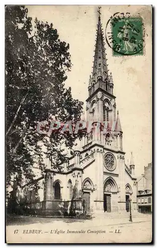 Elbeuf St Aubin - L&#39Eglise Immaculee Conception - Cartes postales