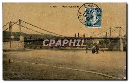 Elbeuf - Pont Suspendu - Cartes postales