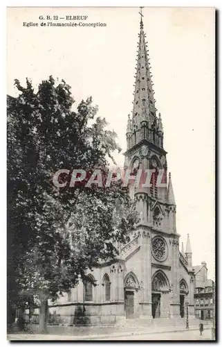 Elbeuf - Eglise de l&#39Immaculee Conception - Cartes postales