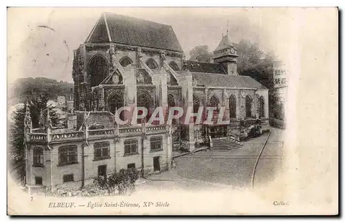 Elbeuf - Eglise Saint Etienne - Ansichtskarte AK