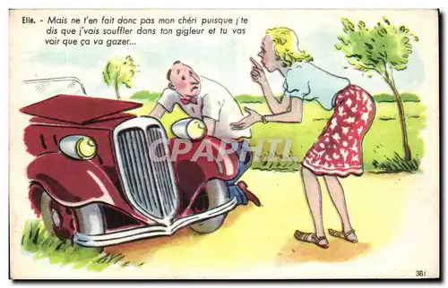 Humour - Illustration - Mais ne t&#39en fait - Cartes postales