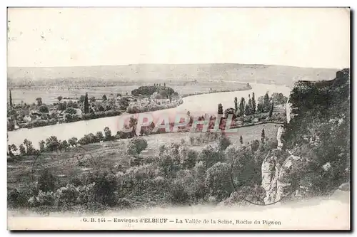 Elbeuf - Environs - La Vallee de la Seine - Ansichtskarte AK