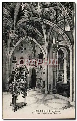 Fecamp - Musee - Interieur de l&#39Oratoire - Cartes postales