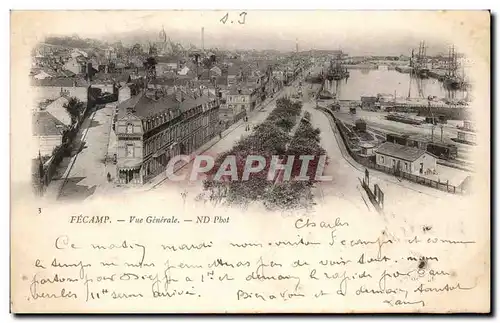 Fecamp - Vue Generale - Cartes postales