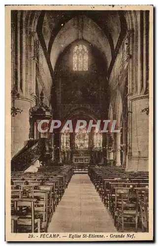 Fecamp - Eglise St Etienne - Cartes postales