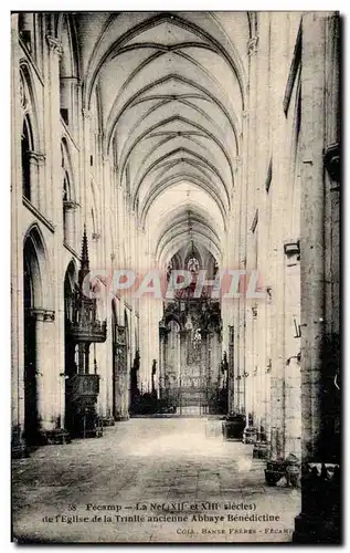 Fecamp - L&#39Eglise de la Trinite - Ancienne Abbaye Benedictine - Ansichtskarte AK