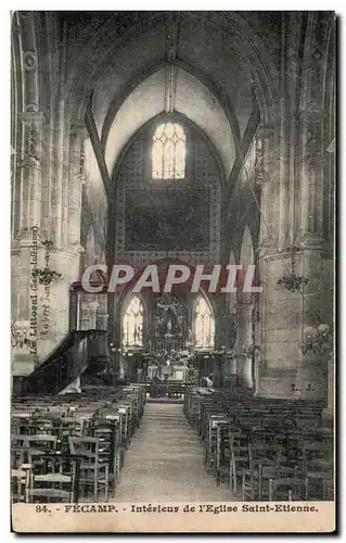 Fecamp - Eglise Saint Etienne - Cartes postales