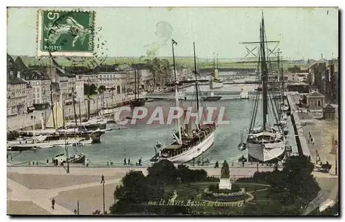 Le Havre - Bassin du Commerce - Cartes postales