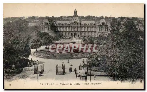 Cartes postales Le Havre L&#39hotel de ville