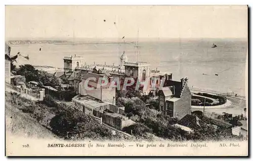 Sainte Adresse - Vue prise du Boulevard Dufoyel - Cartes postales