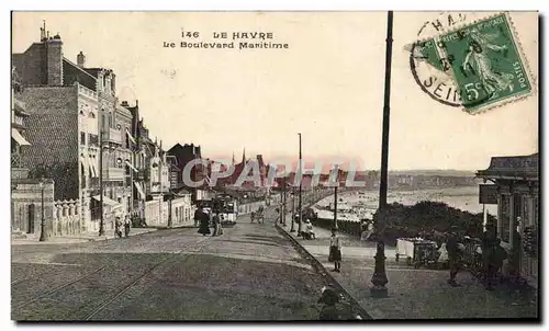 Le Havre - Le Boulevard Maritime - Cartes postales