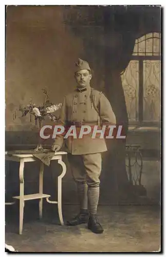 CARTE PHOTO Militaria Soldat