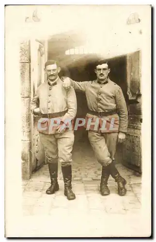 CARTE PHOTO Militaria Soldats