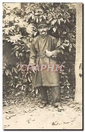 CARTE PHOTO Militaria Poilu Soldat