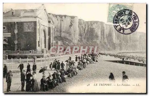 Le Treport - Les Falaises - Cartes postales