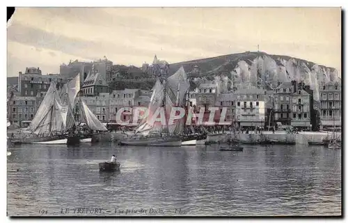 Le Treport - Vue prise des Docks - Cartes postales