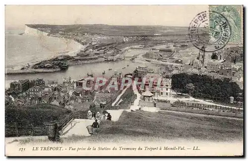 Le Treport - Vue prise de la Station du Tramway du Treport - Ansichtskarte AK